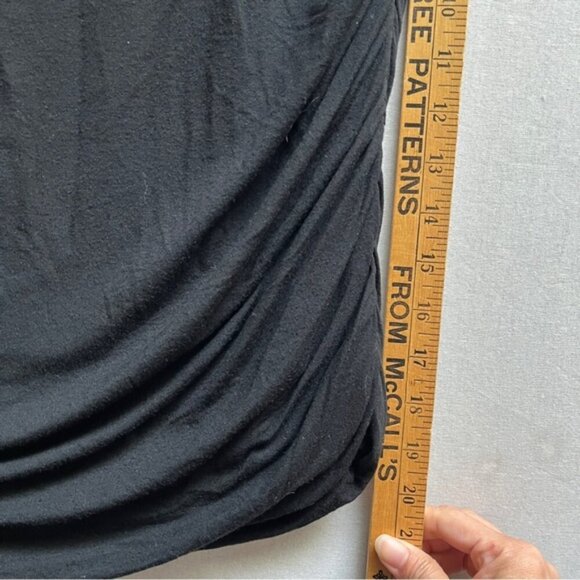 Kit & Ace ruche cashmere modal blend skirt Sz 10 - Picture 7 of 8